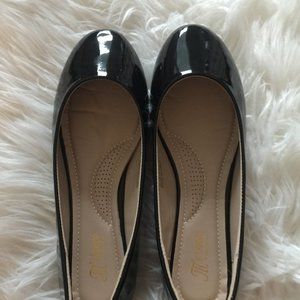 New! Patent Leather Ballet Flats US8M NWOT